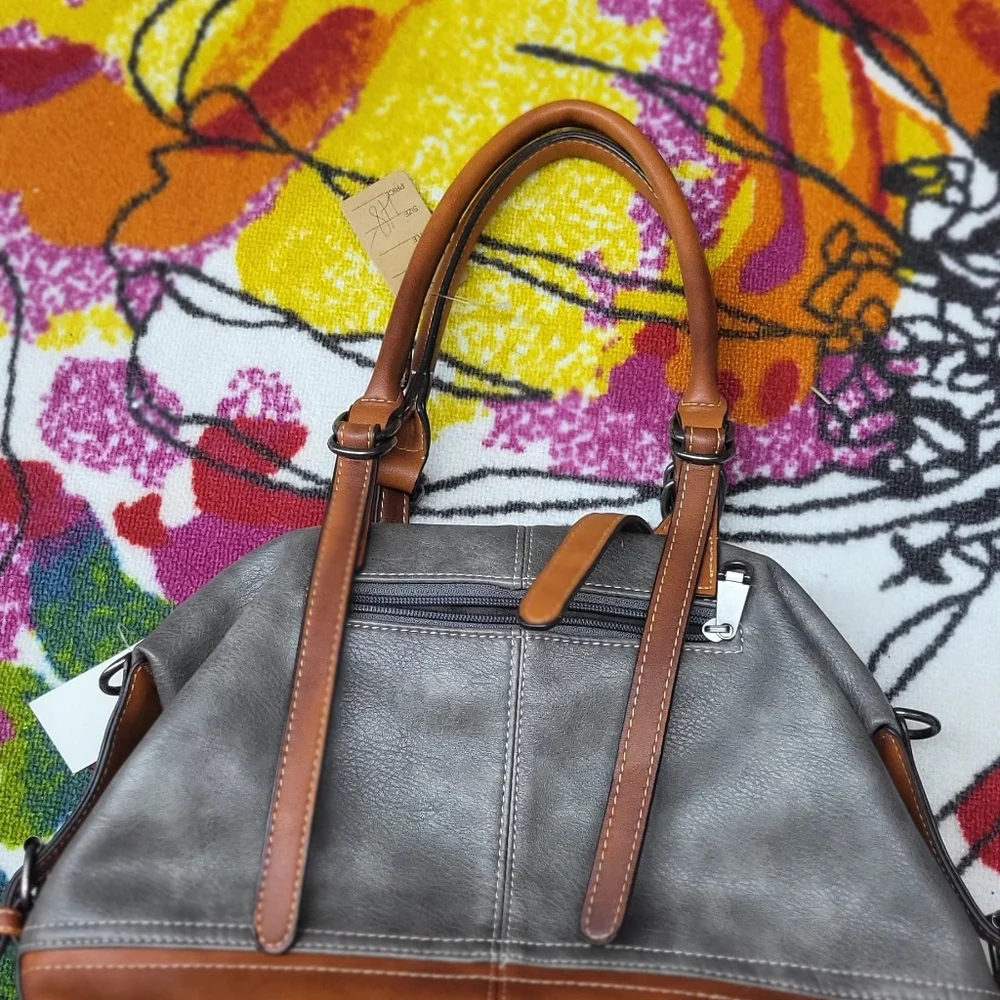 HEMAZHUOFAN PURSE, Grey, Nwt - Picture 2 of 4